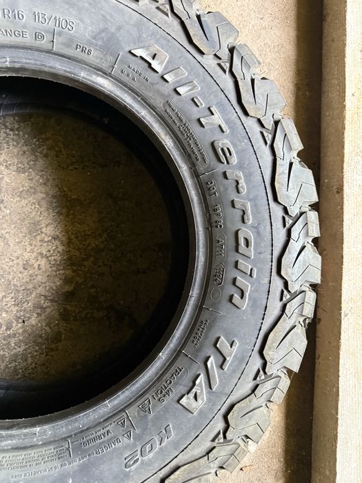 1шт. 245/70 R16 BFGoodrich All-Terrain T/A KO2 1шт. 11мм 2024
