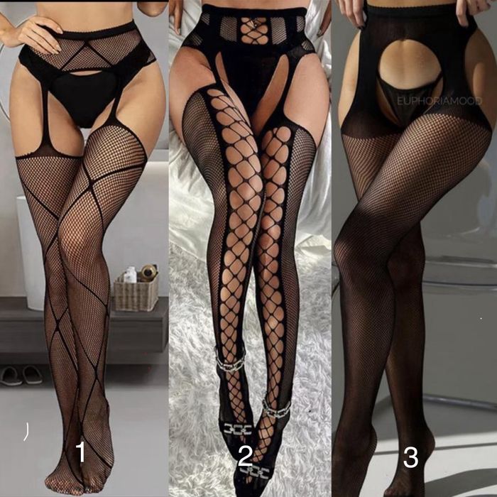 Чулки с поясом, колготки чулки, колготки з відкритим доступом