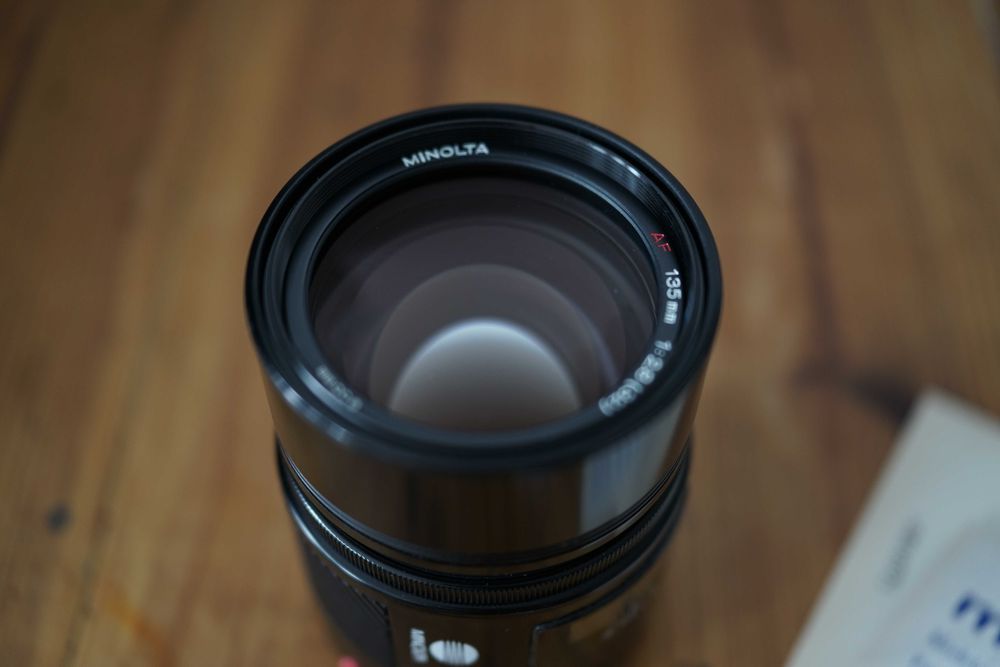 Minolta AF 135mm f2.8 135/2,8 AF Pudełko