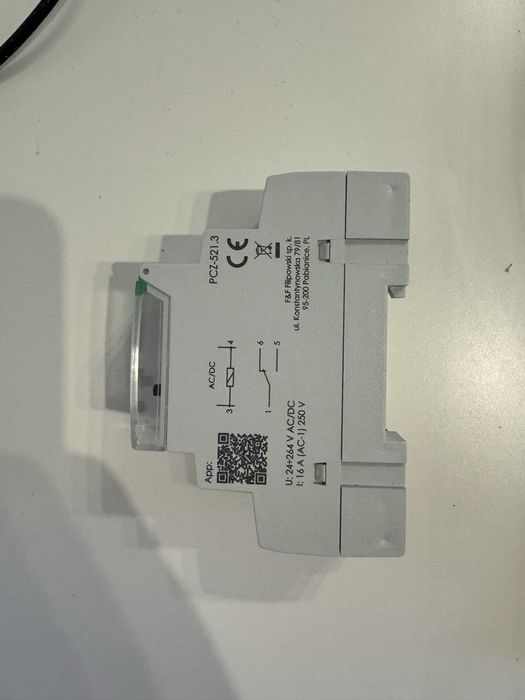 Zegar sterujący programowany z NFC