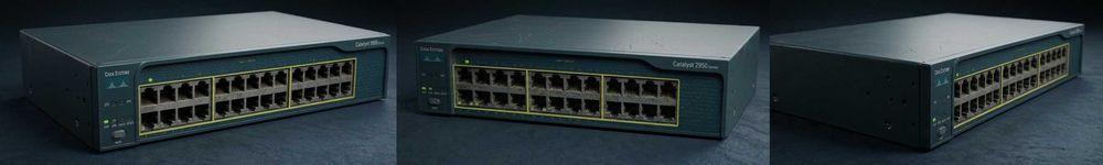 Switch Cisco Catalyst 2950 - 24 Portas (WS-C2950-24) / Ideal p/ CCNA