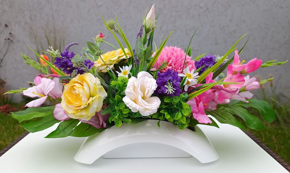 Stroik kompozycja nagrobna na grób