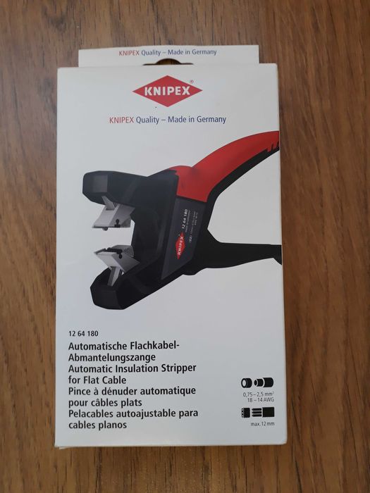 Клещи для снятия изоляции knipex 12 64 180