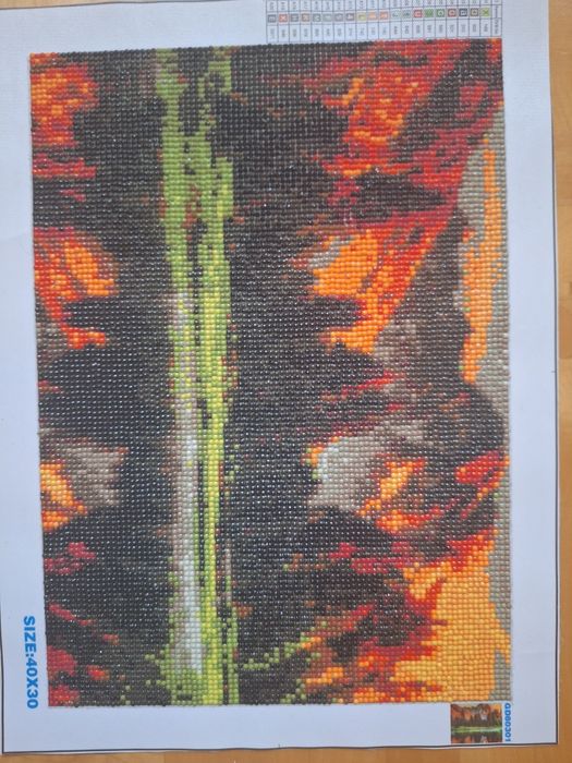 Gotowy haft diamentowy