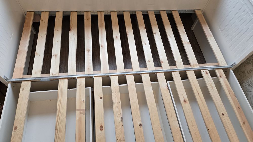 Łóżko Hemnes Ikea rozkładane