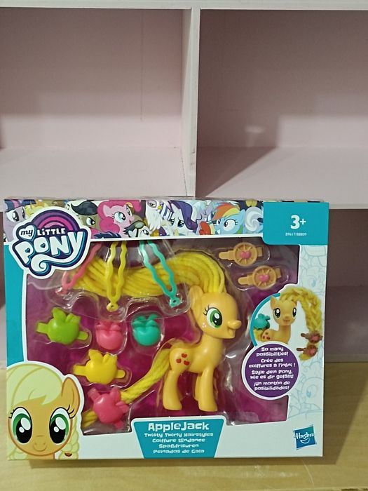 My Little Pony Applejack akcesoria G4 Hasbro figurka MLP nowy zestaw