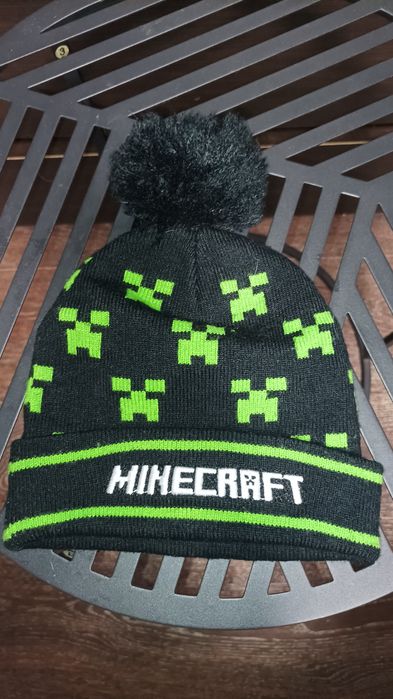 Детская шапка Minecraft Creeper Майнкрафт