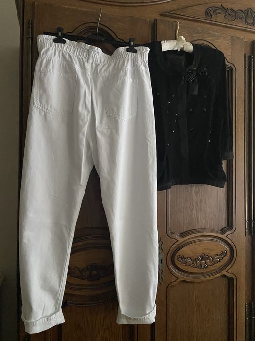 L-XL Zara жіночі брюки джинси бавовна