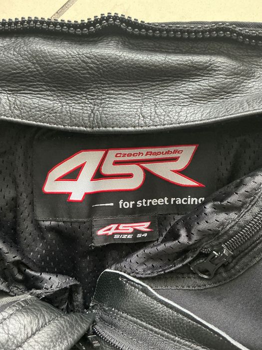 Spodnie męskie skórzane 4 SR rozmiar 54