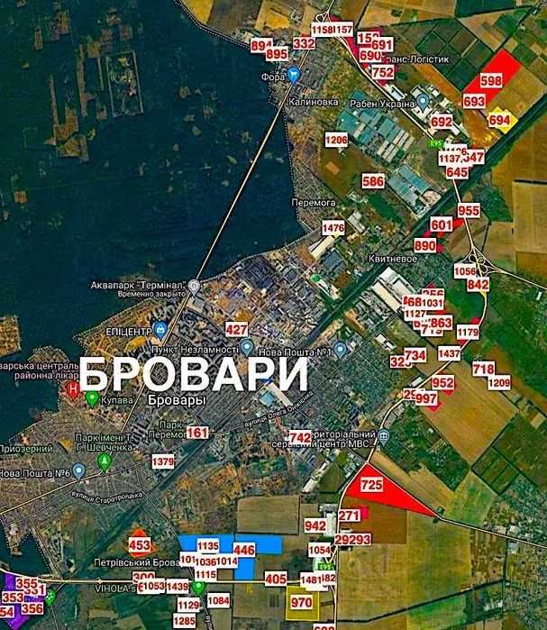 Фасад Броварська Кільцева 4Га Комерція-Склади-ТРЦ