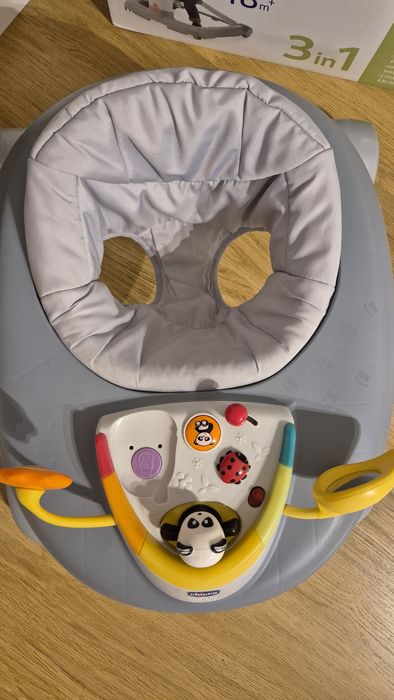 Chodzik Chicco 1 2 3 Silver