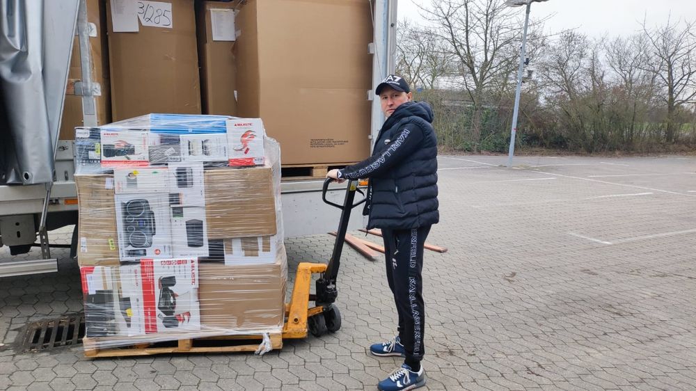 Palety Mix z Niemiec Różności