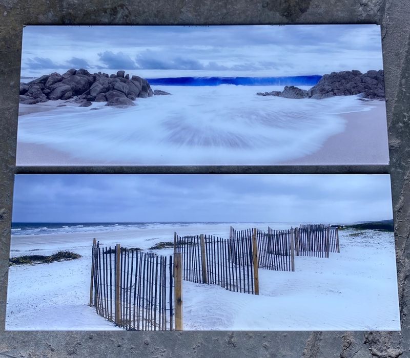2 Quadros em Vidro Eurographics