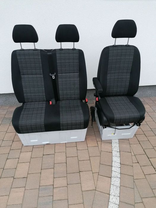 Fotel fotele Sprinter 906 907  VW Crafter  kierowcy pneumatyczny pasażer jedynka dwójka licznik