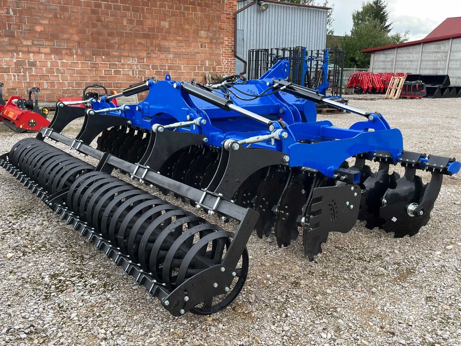 Brona talerzowa talerzówka hydrauliczna składana 4m 5m // Woj-Tech