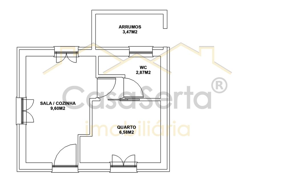 Moradia T1 em Reconstrução