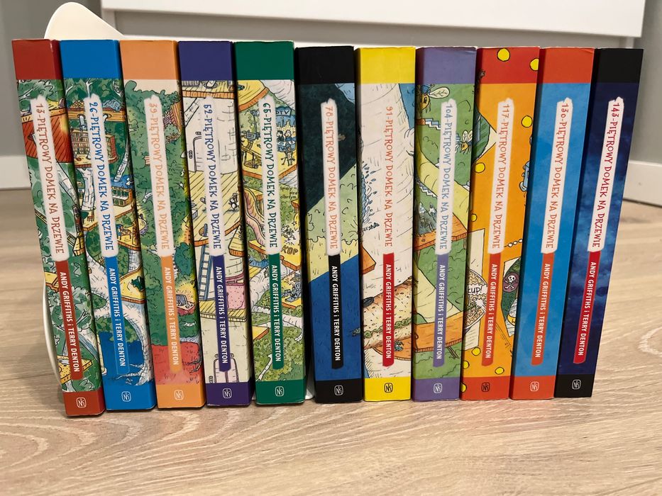 Andy Griffiths “13-Piętrowy domek na drzewie” i kolejne, częsci 1-11