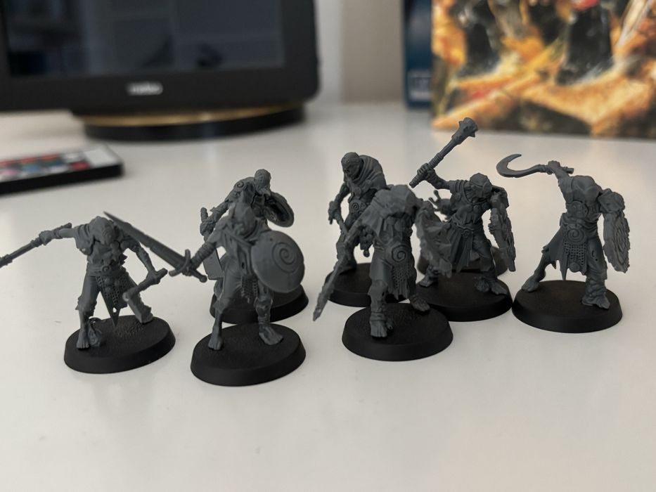 Warhammer 7x poxwalkers - nurgle - darkwater