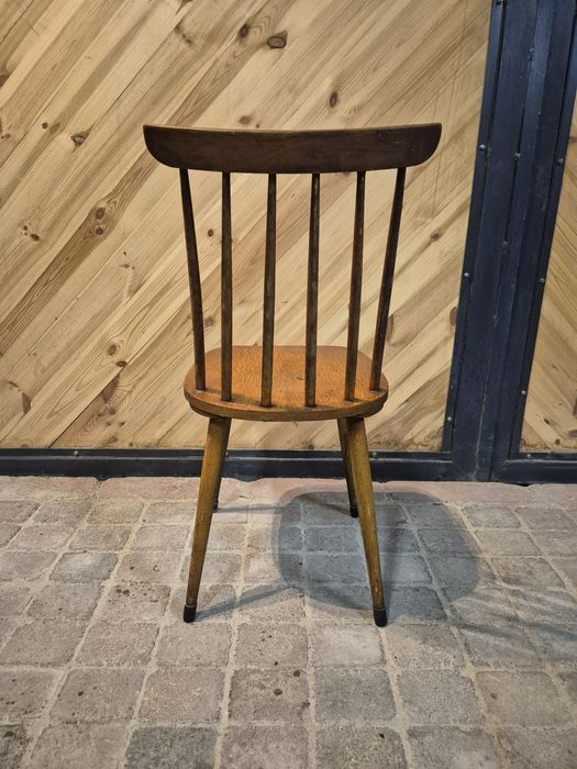 10x Krzesło drewniane PRAWDZIWE RETRO VINTAGE! Krzesła patyczaki, loft