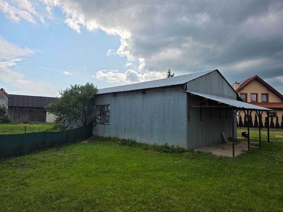 Garaż blaszany duży
