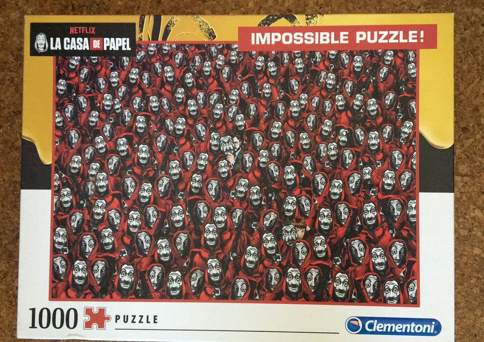 Puzzle 1000 Casa de Papel - Impossible