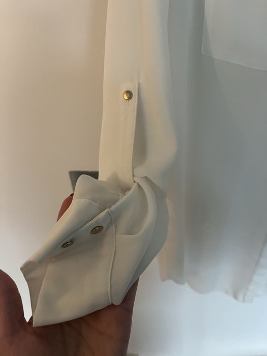 Dluga koszula kremowa piekna primark