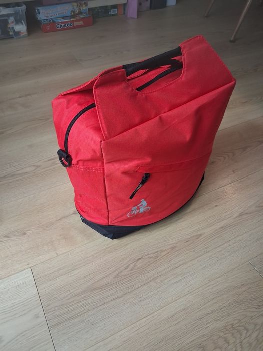 Nowe torby rowerowe na bagażnik 2x10L z pokrowcem