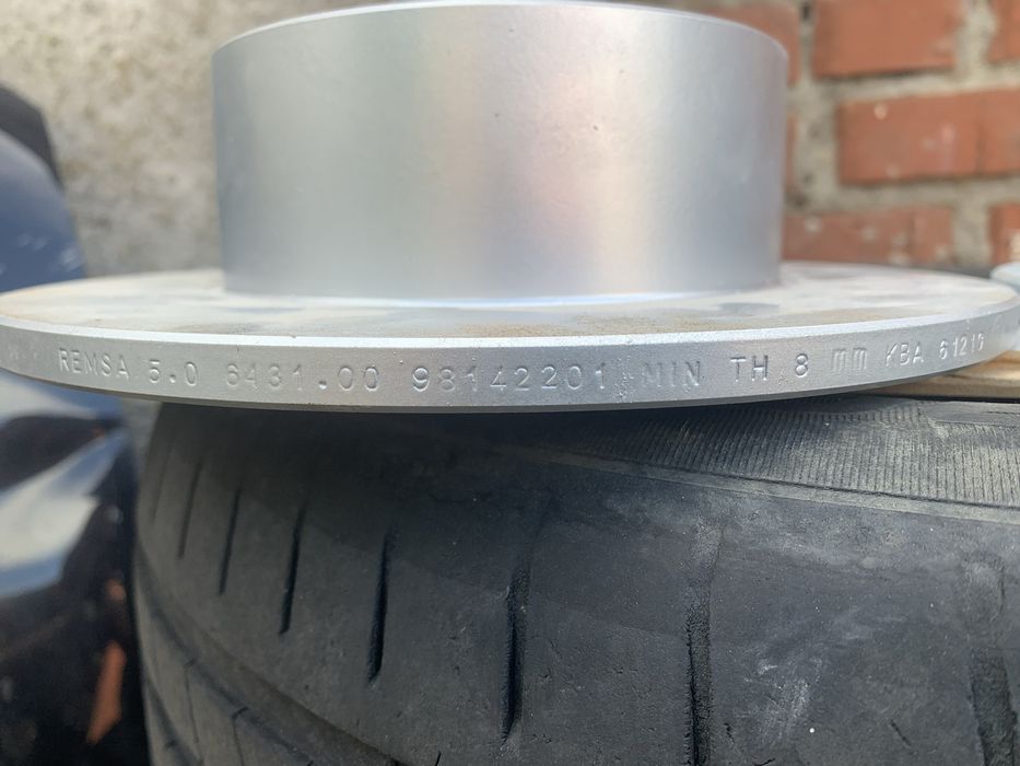 Задні гальмівні диски audi a4b5