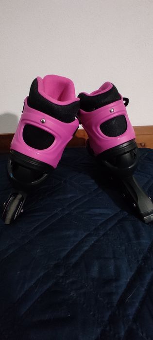 Patins em linha (+ proteções)