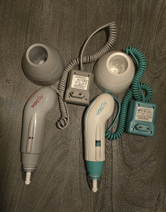 Pompa próźniowa Zepter VacSy szara i biało zielonkawa