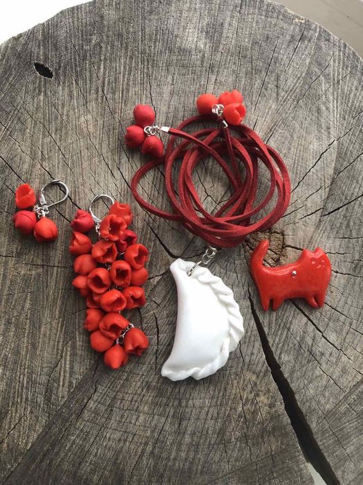 Чокер котик , коник , сердечко , вареничок, їжачок ,Україна