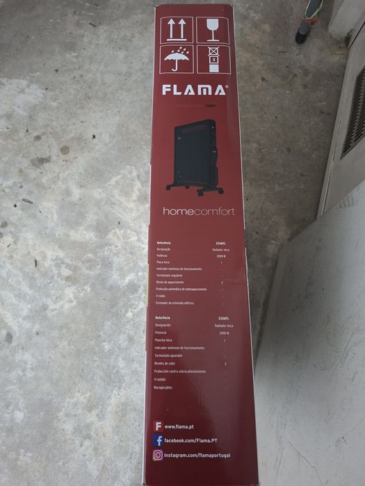 Aquecedor Flama novo