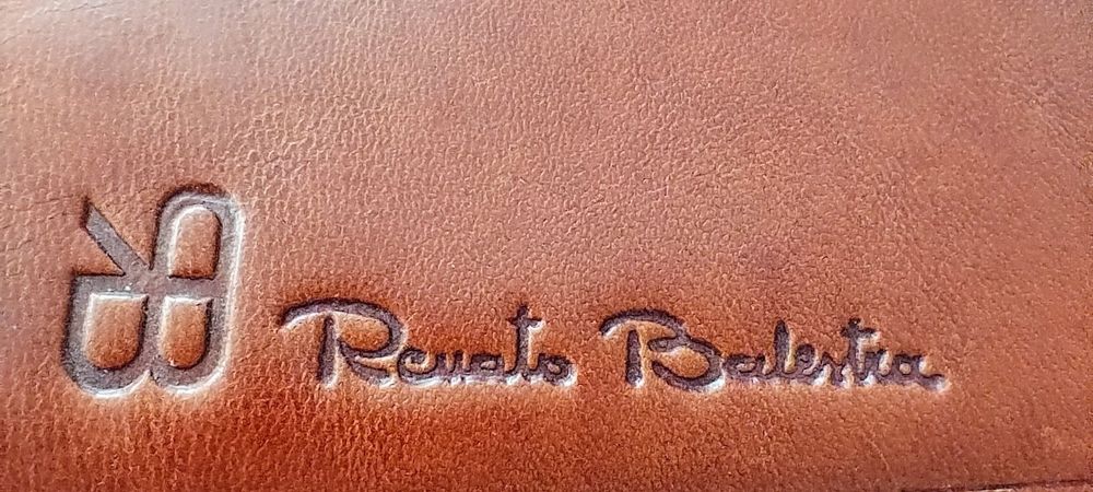 Portfel skórzany męski włoski oryginalny Renato Balestra