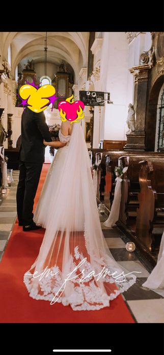 Przepiękna Suknia ślubna ,