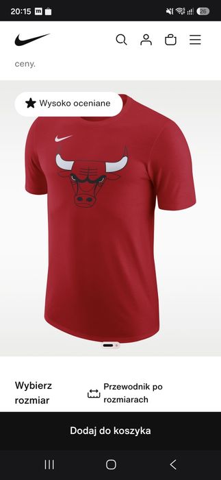 Tshirt Nike bulls r. M