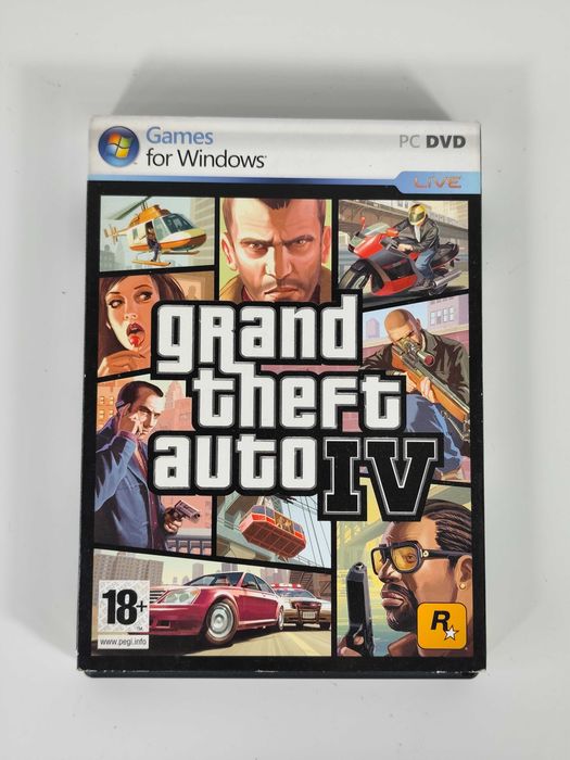Grand Theft Auto IV - Jogo PC