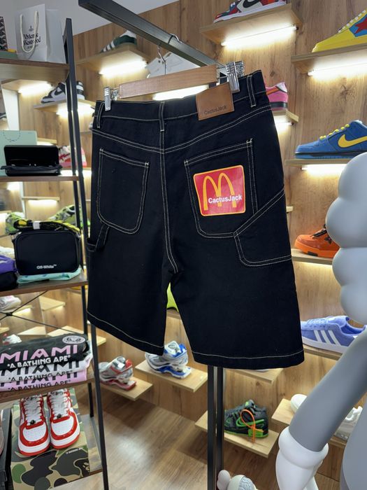 Шорти Travis Scott Cactus Jack x McDonald’s Black