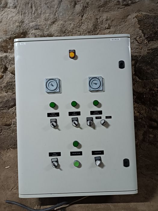 Quadro elétrico industrial