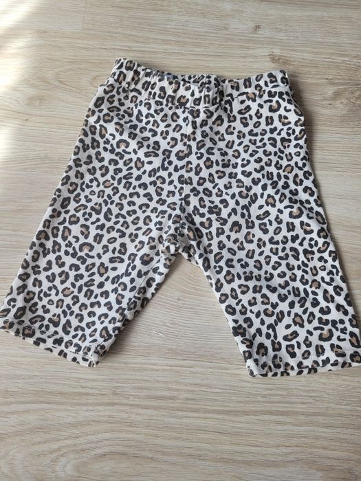 Legginsy bawełniane krótkie Zara