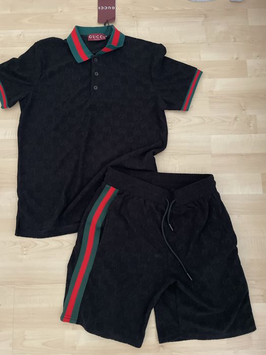 Gucci Conjunto camisa+short