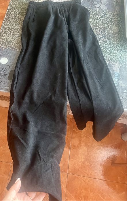 Спортивні штани брюки палаццо чорні