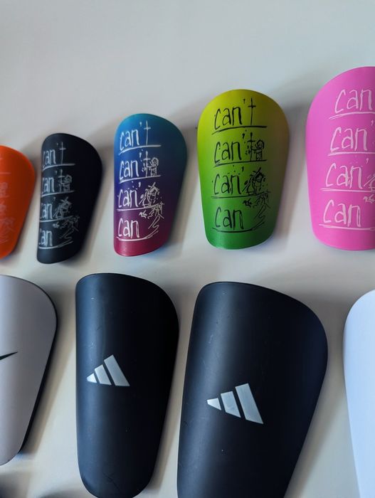 Захисні футольні щитки Nike,Adidas, mini , can't