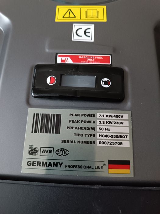 Agregat  prądotwórczy nowy