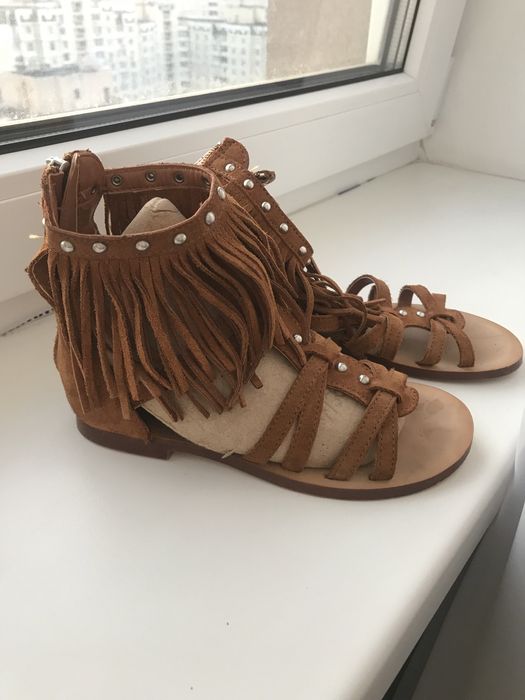 Босоножки кожаные Zara 29 р