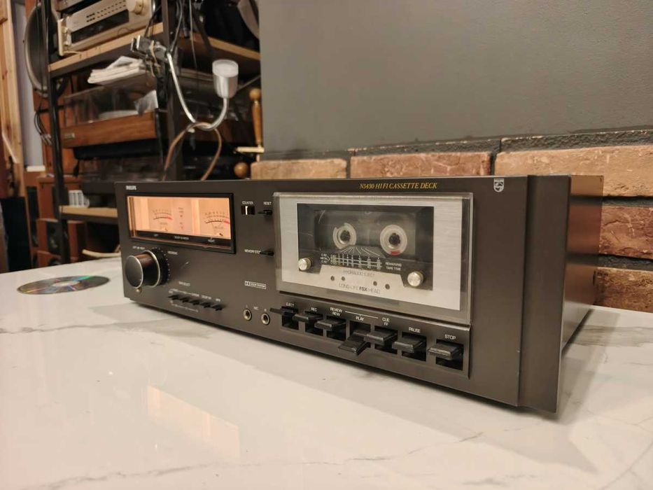 PHILIPS N5430 ! Porządny magnetofon kasetowy