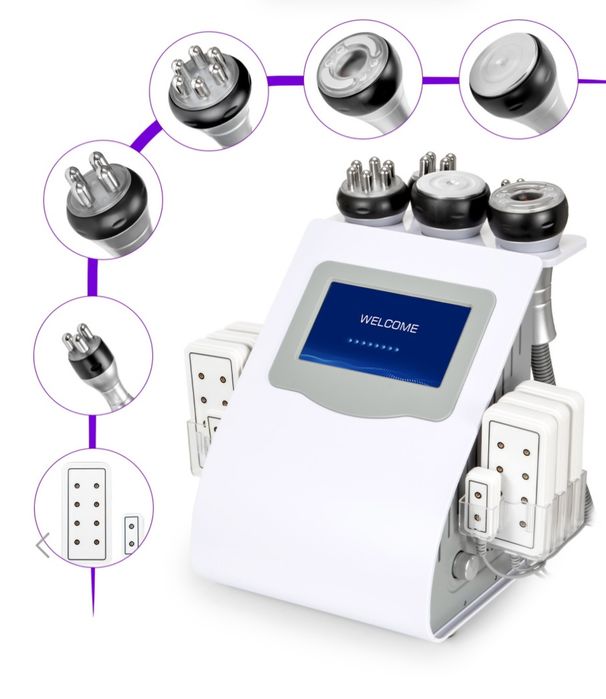 Máquina estética multifunções 6 em 1