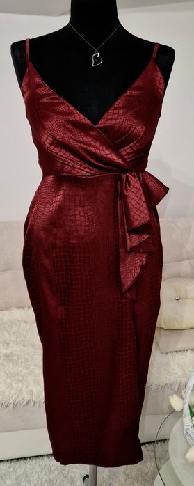 Sukienka bordo"New Look".