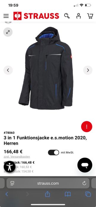 Зимові куртки Engelbert Strauss