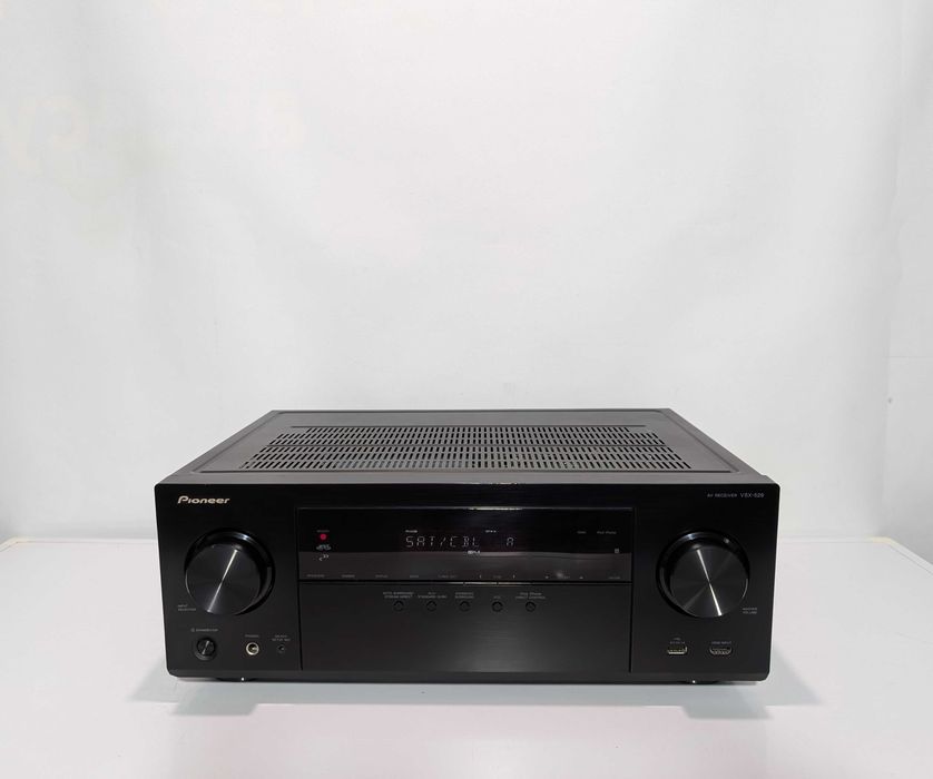 5.2 Ресивер Pioneer VSX-529, має 130 Вт/канал/ HDMI/ 4K/ USB/ ARC/ MHL/ AirPlay/ Spotify/ vTuner/ ЦАП/Hi-Res/ FLAC