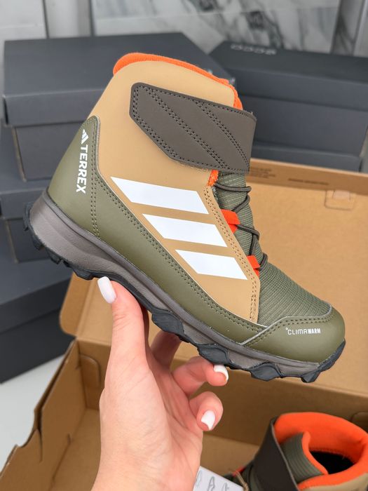 Детские ботинки на липучках Adidas TERREX 28/29/30/31/32/33/34/35/36/38/39/40р